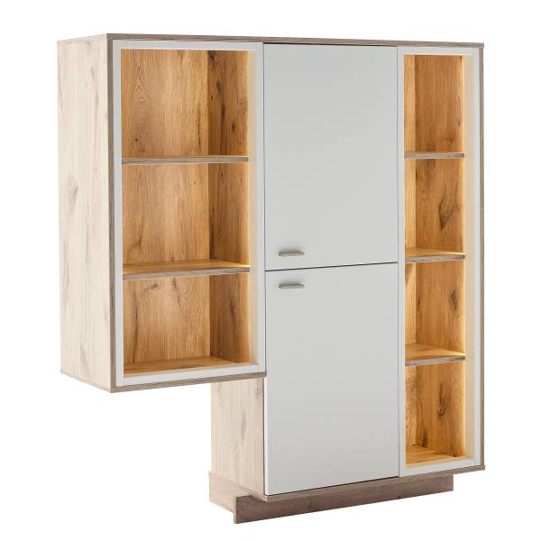 Modulo Ghortha Effetto rovere / Bianco