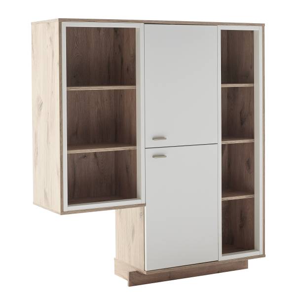 Modulo Ghortha Effetto rovere / Bianco