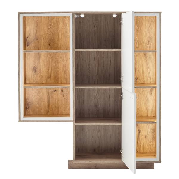 Modulo Ghortha Effetto rovere / Bianco
