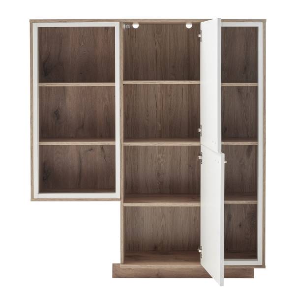 Modulo Ghortha Effetto rovere / Bianco