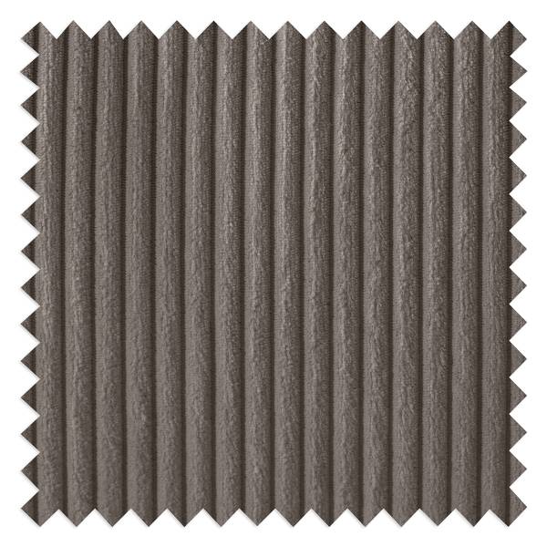 Poggiapiedi con contenitore Ainke Velluto a coste Zuri: mocca