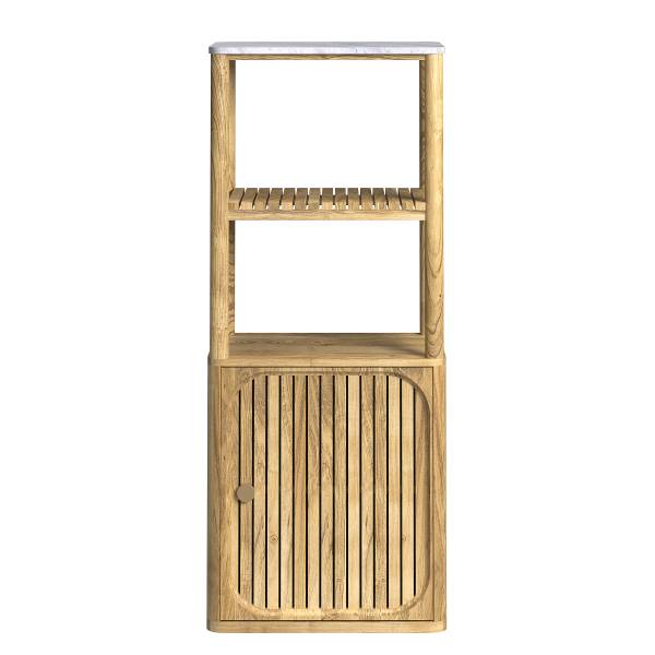Massiver Midischrank Iyar Akazie massiv / Marmor