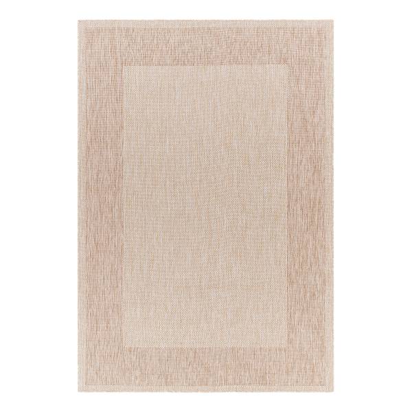 Outdoorteppich Melilla Polypropylen - Creme / Beige - 160 x 213 cm
