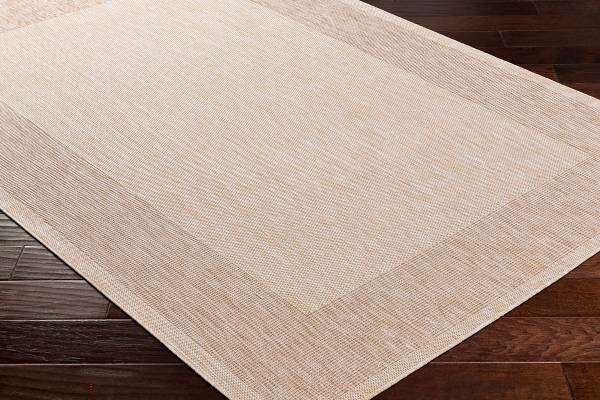 Outdoorteppich Melilla Polypropylen - Creme / Beige - 160 x 213 cm
