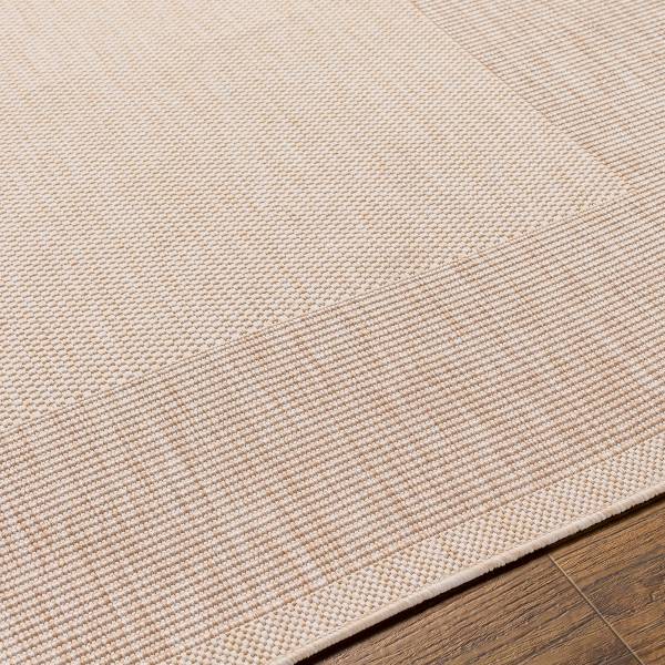Outdoorteppich Melilla Polypropylen - Creme / Beige - 160 x 213 cm
