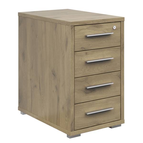 Cassettiera Sukra Effetto quercia