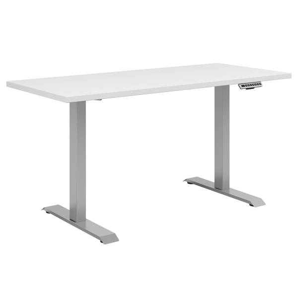 Scrivania regolabile Sukra Bianco - 135 x 68 cm