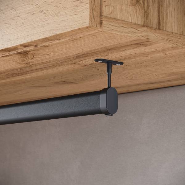 Kompaktgarderobe Mansard Wotaneiche Dekor