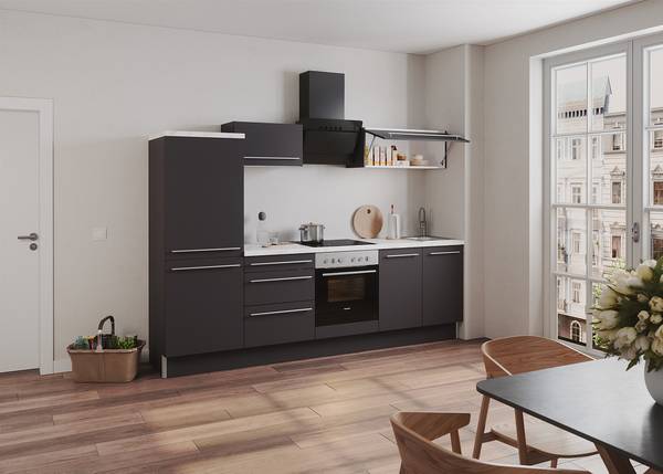 Mobile forno e piano cottura Venezia Color antracite