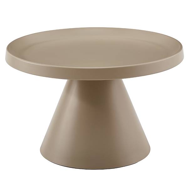 Couchtisch Haskin Metall - Sandgrau