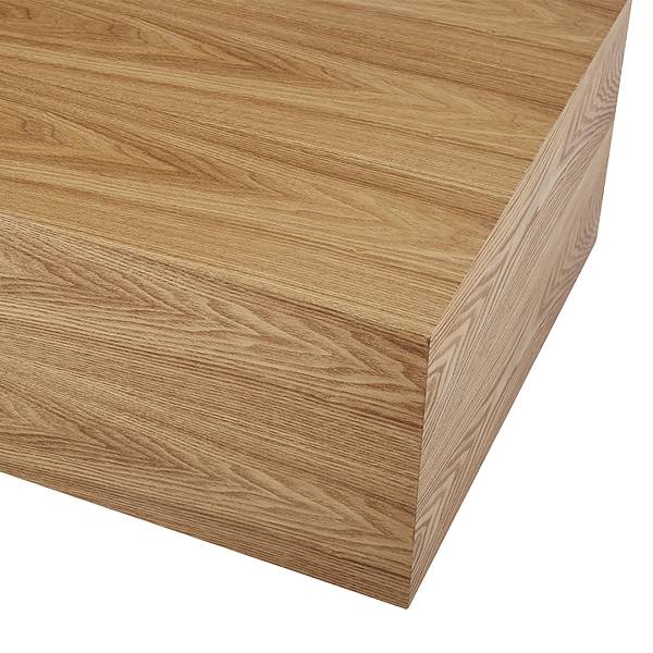 Furnierter Couchtisch Okatee rechteckig Esche