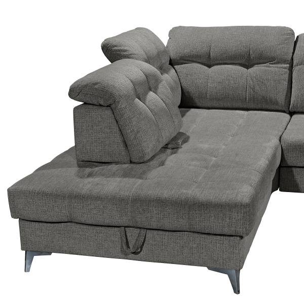 Divano con penisola Marengo Penisola preimpostata a sinistra