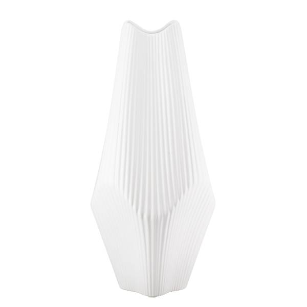 Vaso Lamellen B Bianco