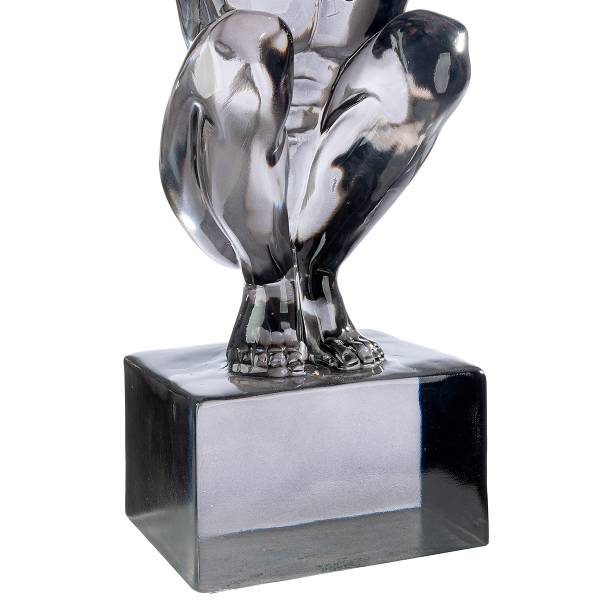 Scultura Cliffhanger Gris Grigio - Plexiglas - 49 x 34 x 16 cm