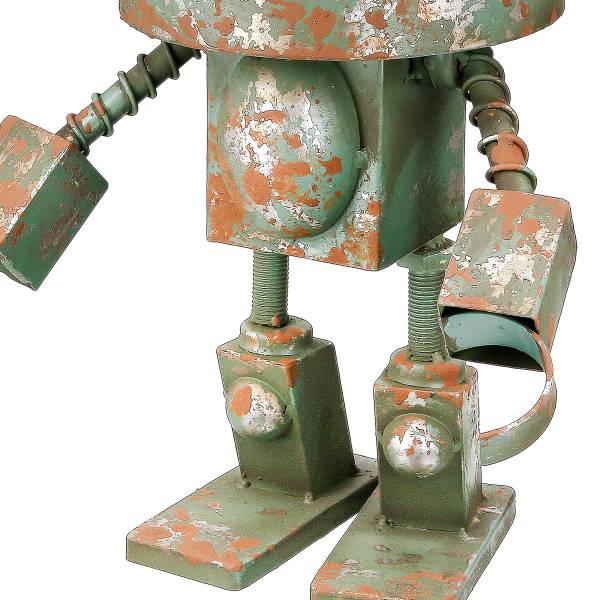 Portavaso Roboter Robotic verde Verde - Ferro - 30 x 42 x 23 cm