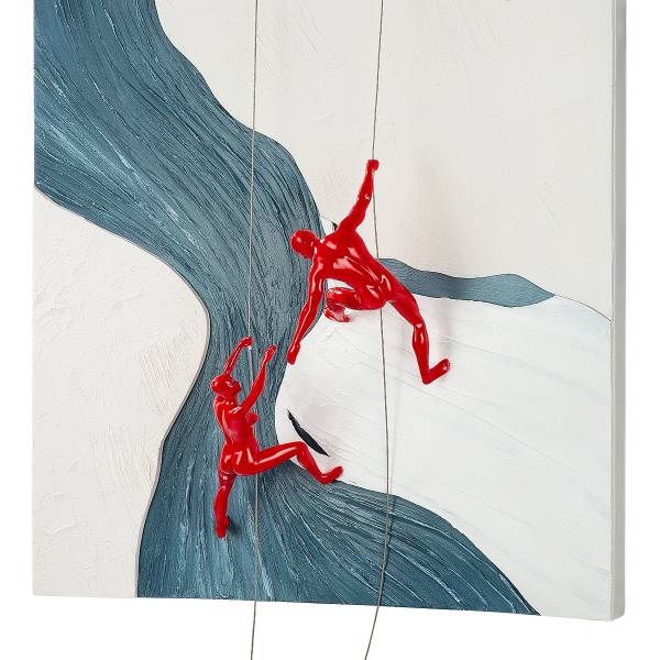 Quadro Scramble Lino - 80 x 120 x 15 cm