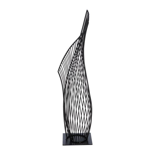 Oggetto decorativo Lo slancio Nero - Ferro - 14 x 57 x 13 cm