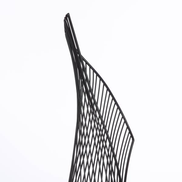 Oggetto decorativo Lo slancio Nero - Ferro - 14 x 57 x 13 cm