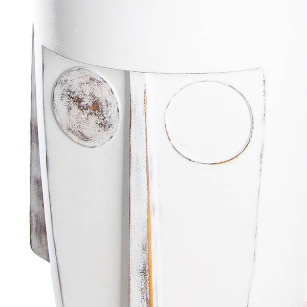 Portavaso Face Bianco - Fibra di vetro - 45 x 106 x 40 cm