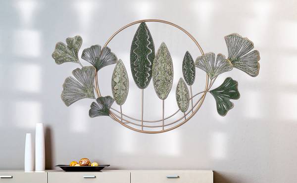 Skulptur Freedom Schwarz - Braun - Kunstharz - 29 x 70 x 10 cm