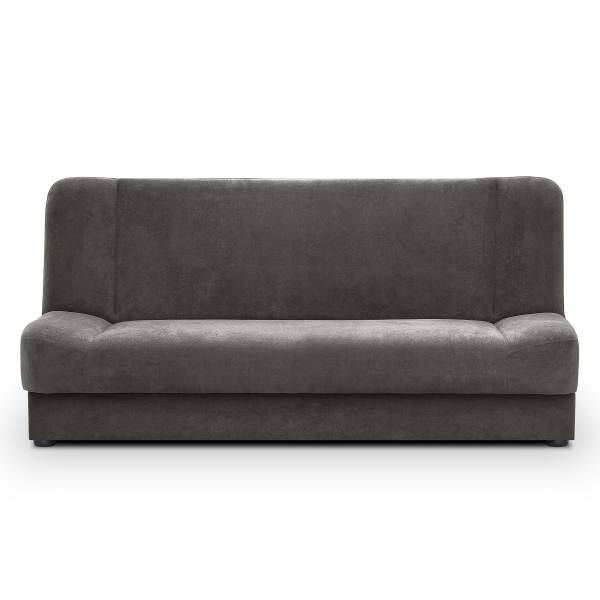 Schlafsofa Kartja Microfaser Sofina: Dunkelgrau