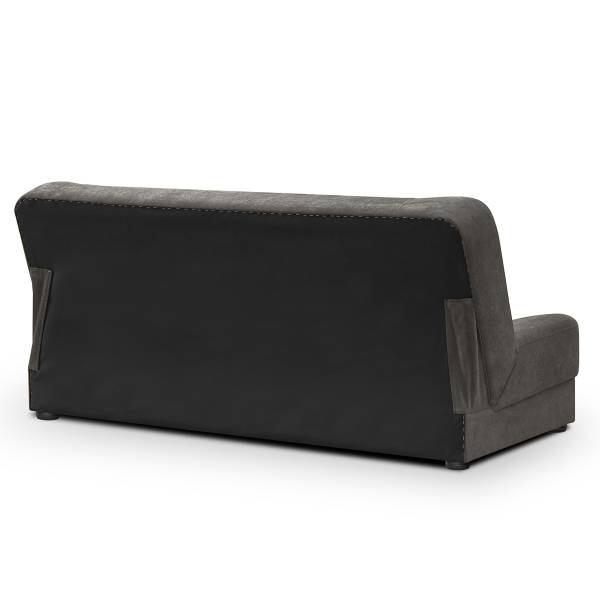 Schlafsofa Kartja Microfaser Sofina: Dunkelgrau
