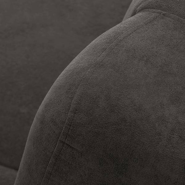 Schlafsofa Kartja Microfaser Sofina: Dunkelgrau