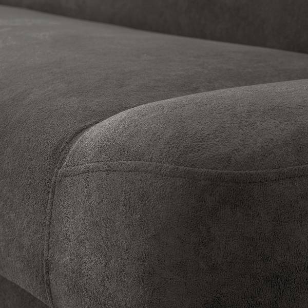 Schlafsofa Kartja Microfaser Sofina: Dunkelgrau