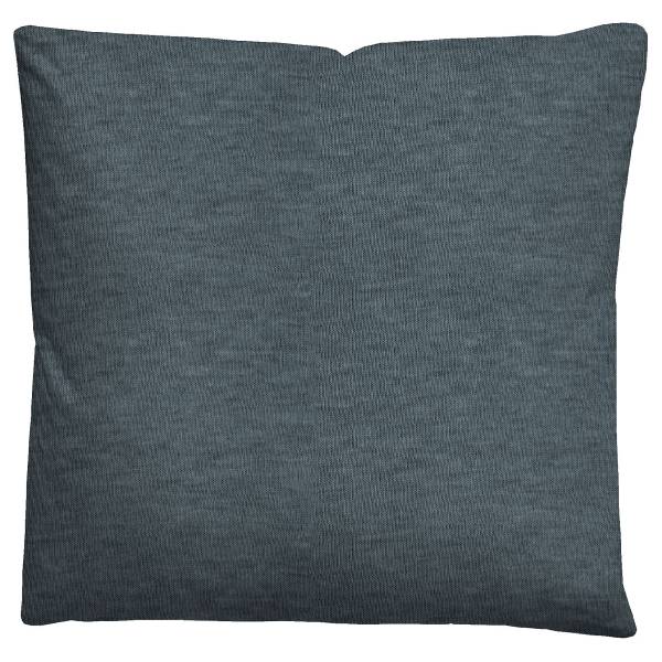 Jersey Bettwäsche Uni Baumwolle - Schwarz - 155 x 220 cm + Kissen 80 x 80 cm