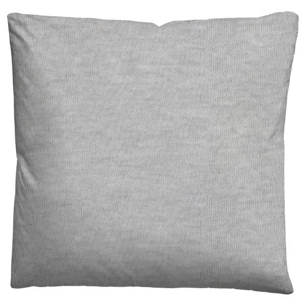 Jersey Bettwäsche Uni Baumwolle - Schwarz - 155 x 220 cm + Kissen 80 x 80 cm