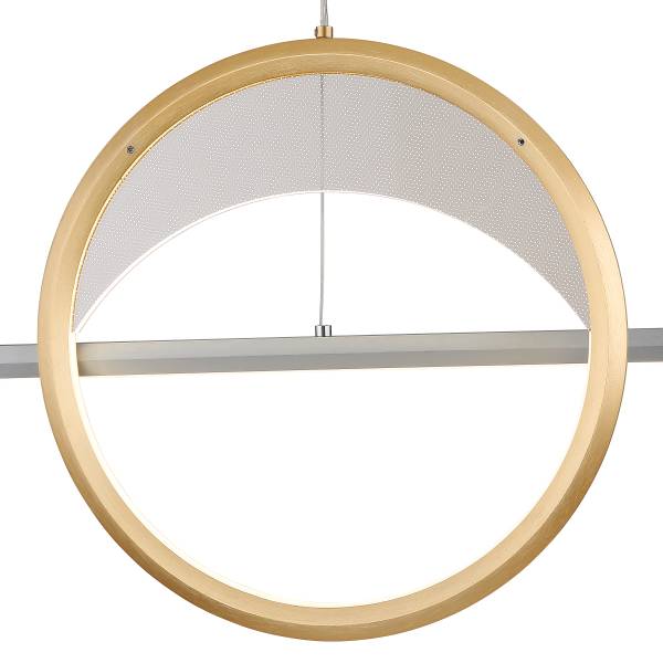 Lampada a sospensione LED Umbra Vetro acrilico / Alluminio - 1 punto luce