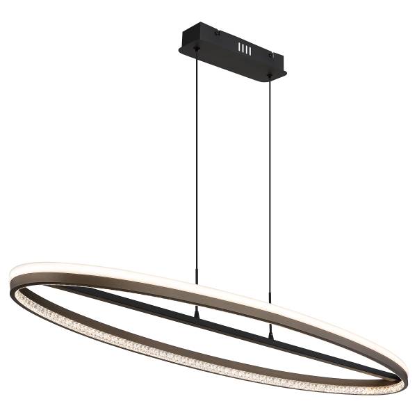 Suspension LED Della - Type B Verre acrylique / Fer - 1 ampoule