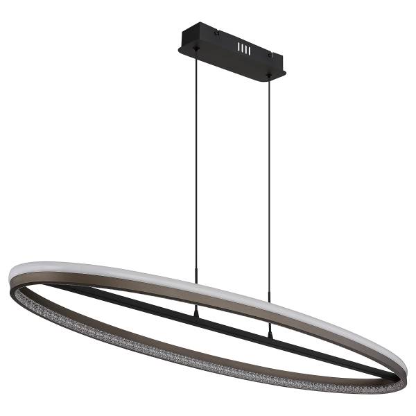 Suspension LED Della - Type B Verre acrylique / Fer - 1 ampoule