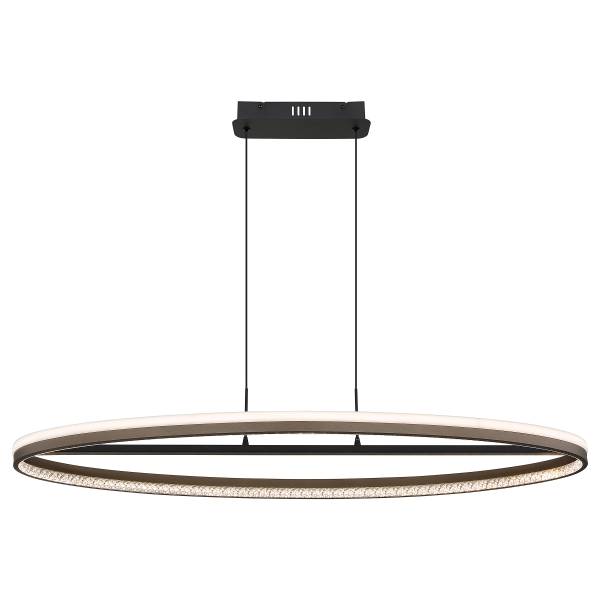 Suspension LED Della - Type B Verre acrylique / Fer - 1 ampoule