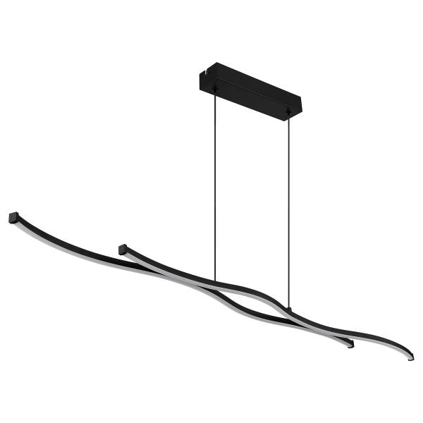 Lampada a sospensione LED Boyd Vetro acrilico / Ferro - 2 punti luce