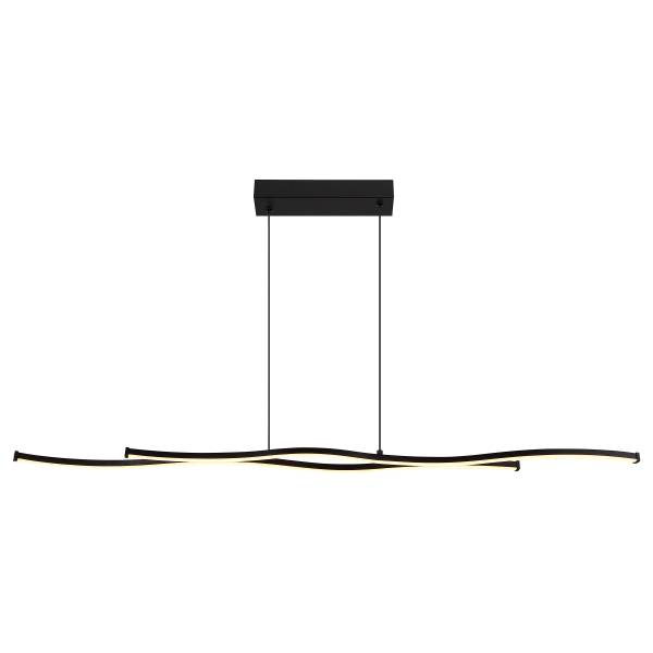 Lampada a sospensione LED Boyd Vetro acrilico / Ferro - 2 punti luce