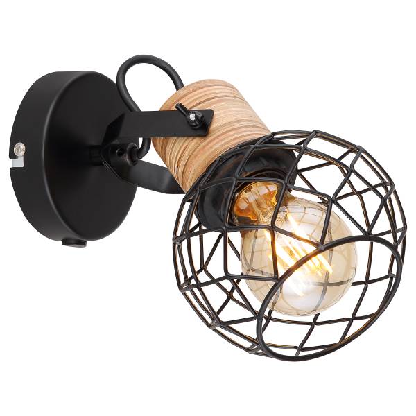 Lampada da parete Lacky Ferro - 1 punti luce