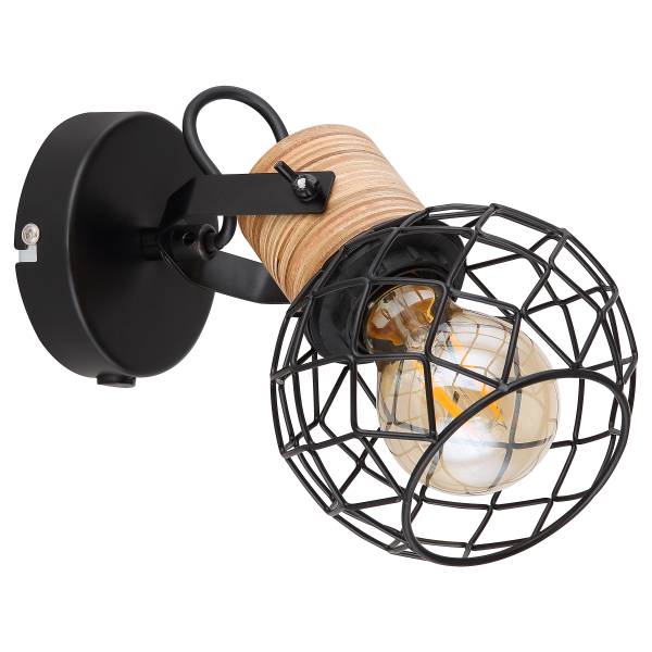 Lampada da parete Lacky Ferro - 1 punti luce