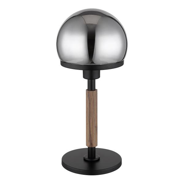 Lampada da tavolo Haku B Vetro fumè / Ferro - 1 punti luce