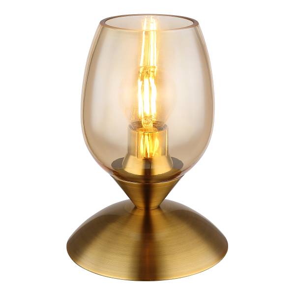 Lampada da tavolo Kuwaita A Vetro / Ferro - 1 punti luce