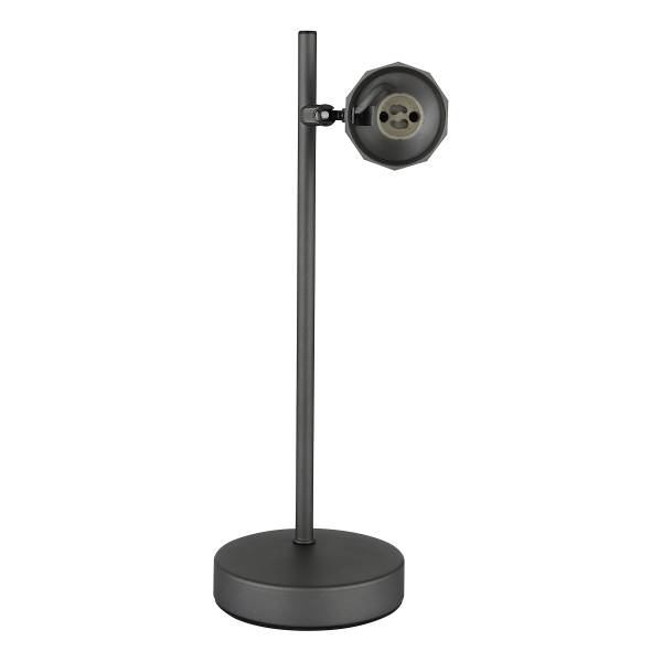 Tischleuchte James Typ A Eisen - 1-flammig - Grau