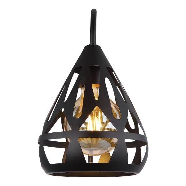 Lampada da terra Hassan Ferro - 1 punti luce
