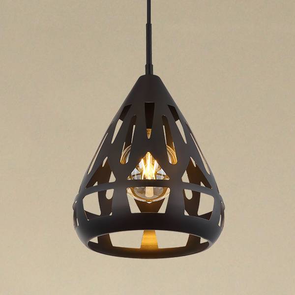 Hanglamp Hassan type D ijzer - 1-lichts
