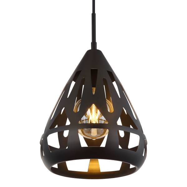 Hanglamp Hassan type D ijzer - 1-lichts