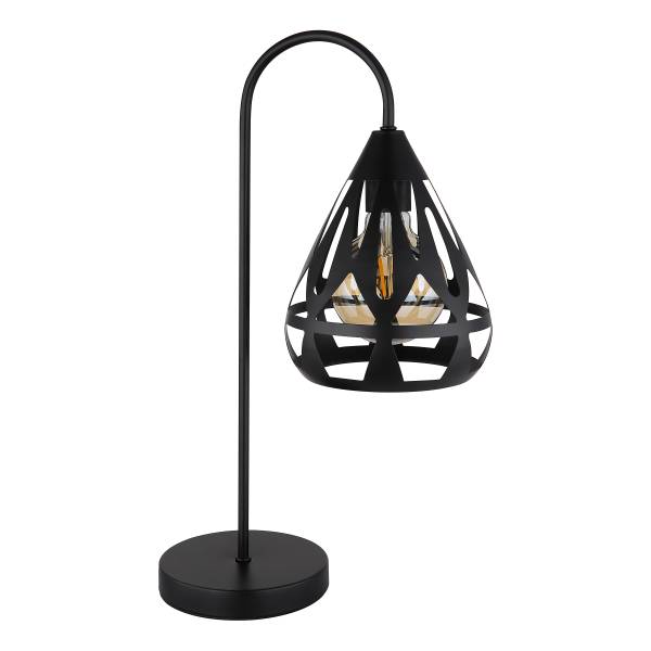 Tischleuchte Hassan Eisen - 1-flammig