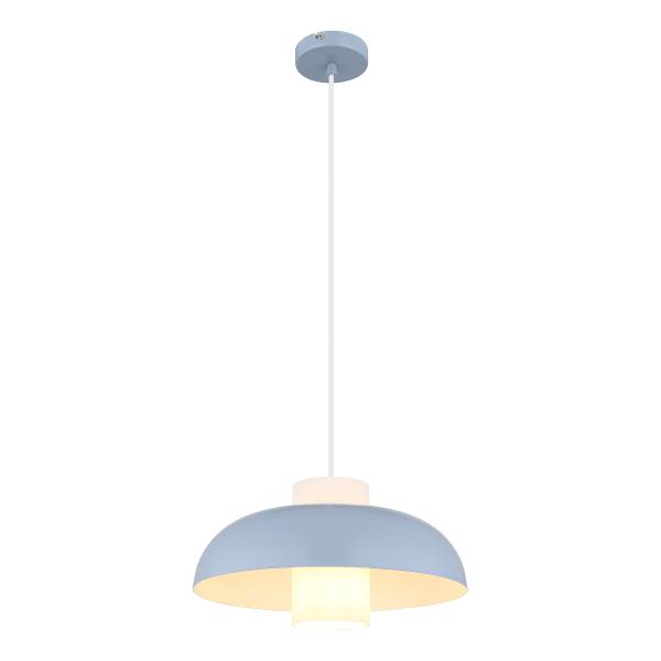 Hanglamp Lowe ijzer - 1-lichts - blauw