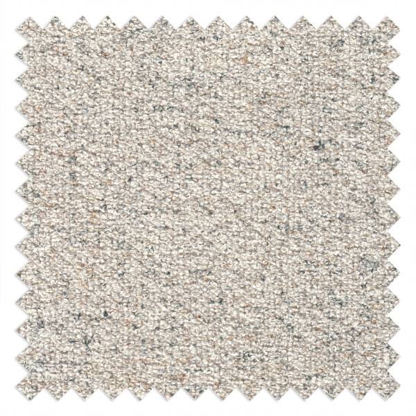 Poltrona reclinabile LURNEA Tessuto Bouclé Seray: crema