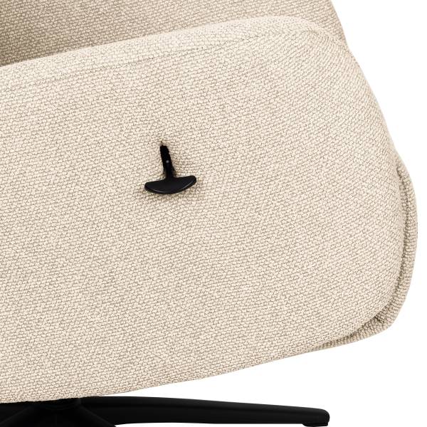 Relaxsessel LYOCHS Strukturstoff Libia: Beige