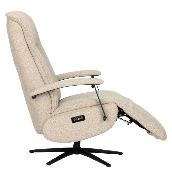 Relaxsessel Assail Bouclé Stoff Cloris: Beige