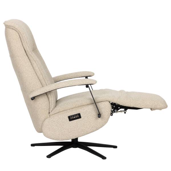 Relaxsessel Assail Bouclé Stoff Cloris: Beige